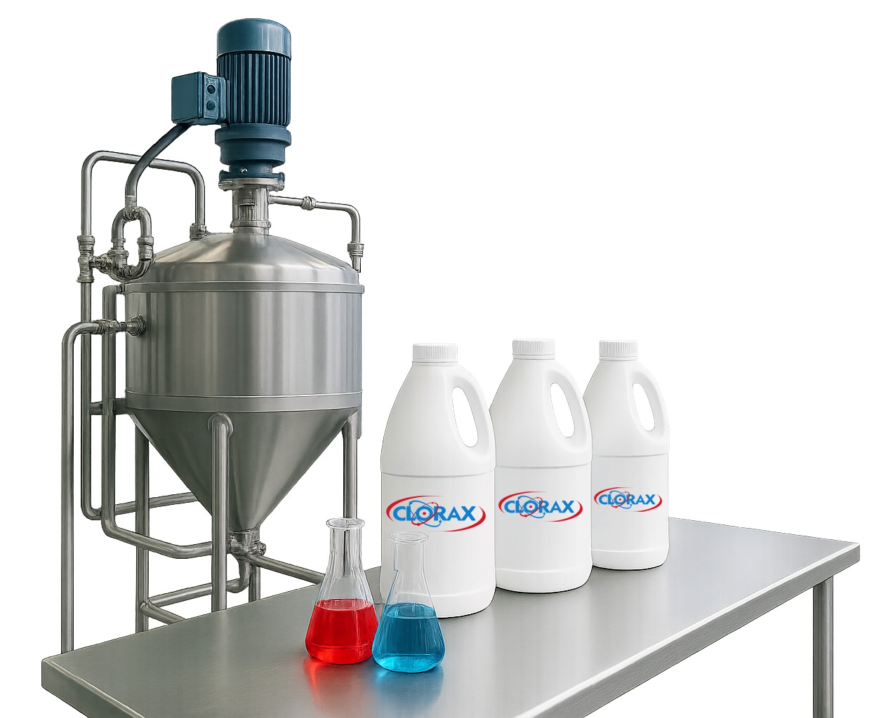 Produtos de limpeza sustentáveis da Química Rojas